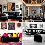 22 Stylish Black Couch Living Room Design Concepts
