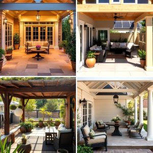 22 Stylish Gable Patio Roof Designs and Inspiration