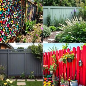 22 Stylish Garden Fence Color Ideas for Outdoor Spaces