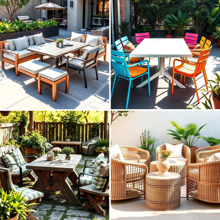 22 Stylish Outdoor Furniture Ideas for Cozy Living Areas - Lost At E Minor