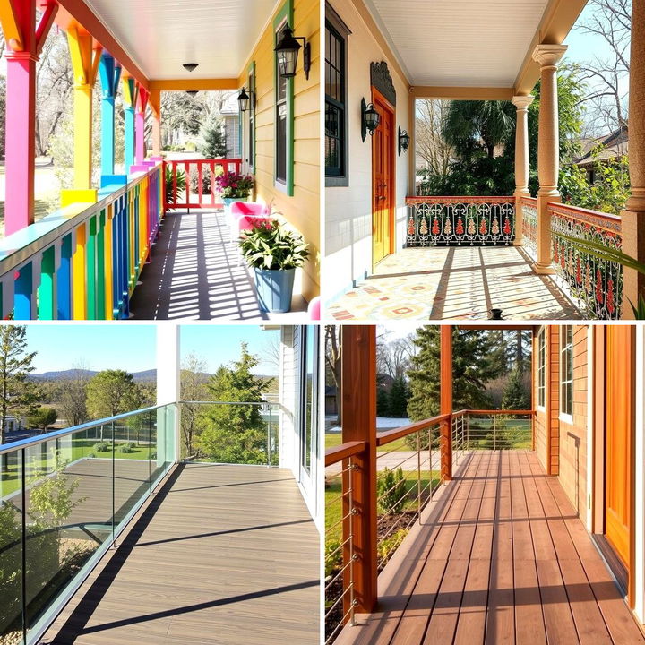 22 Stylish Porch Railing Ideas to Elevate Your Home's Exterior - Lost ...