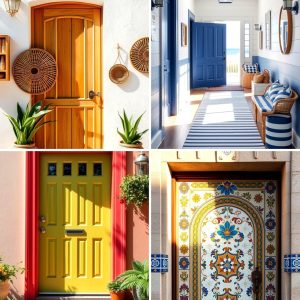 22 Summer Front Door Decor Ideas for Welcoming Entryways