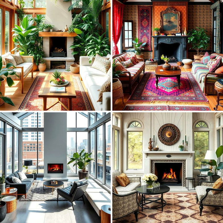22 Sunroom Fireplace Ideas for Cozy Year-Round Comfort - Lost At E Minor