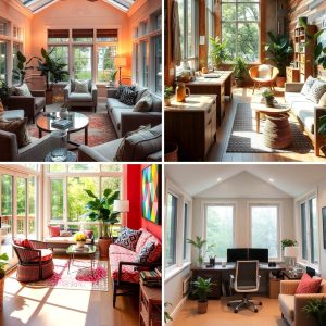 22 Sunroom Home Office Ideas for Inspiring Workspaces