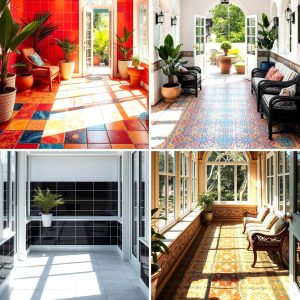 22 Sunroom Tile Floor Ideas for Seamless Indoor-Outdoor Style