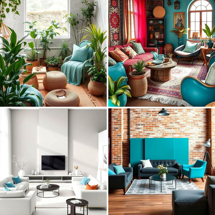 22 Teal Living Room Ideas for Bold & Serene Interiors - Lost At E Minor