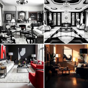 22 Timeless Black and White Living Room Decor Ideas
