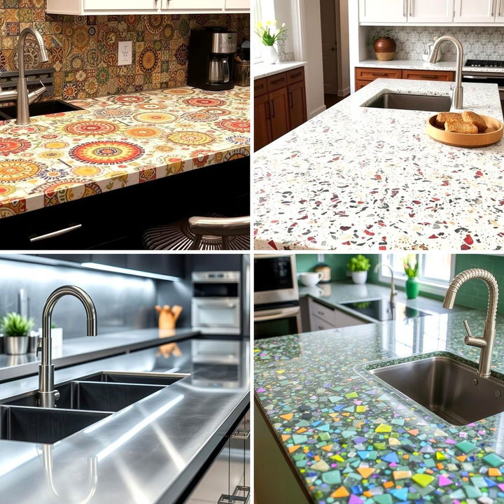 22 Trendy Kitchen Countertop Ideas for Durable & Stylish Surfaces ...