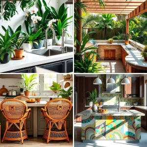 22 Tropical Kitchen Ideas for Vibrant Island Vibes