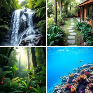 22 Tropical Landscape Ideas for an Exotic Yard Makeover