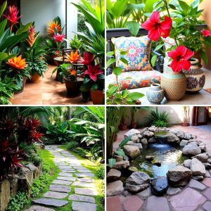 22 Tropical Patio Ideas to Create a Relaxing Outdoor Lounge