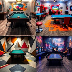 22 Vibrant Game Room Paint Colors and Design Ideas