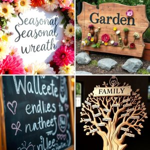 22 Wedding Sign Ideas for Directional and Decorative Needs