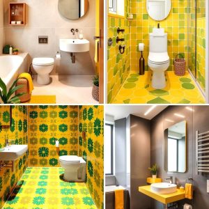 22 Yellow and Green Bathroom Ideas for Fresh Spaces