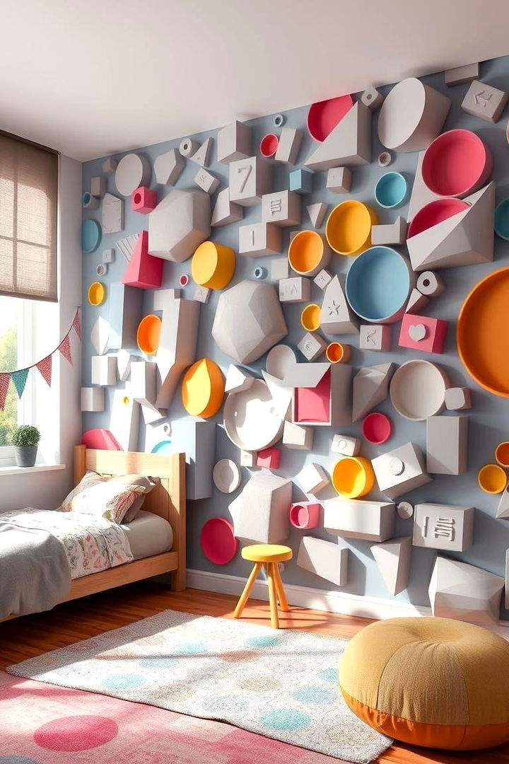 3D Illusion Walls - 22 Kids Room Paint Ideas