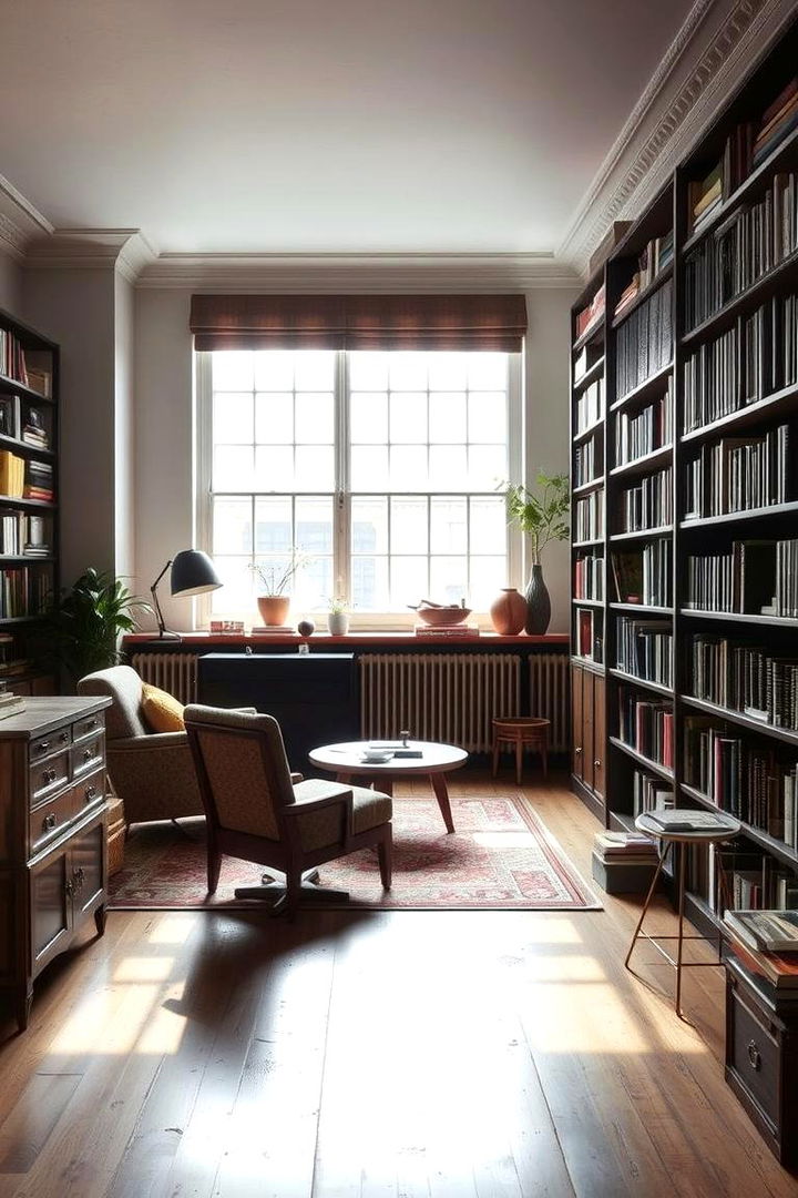A Harmonious Academic Sanctuary - 22 dark academia bedroom ideas