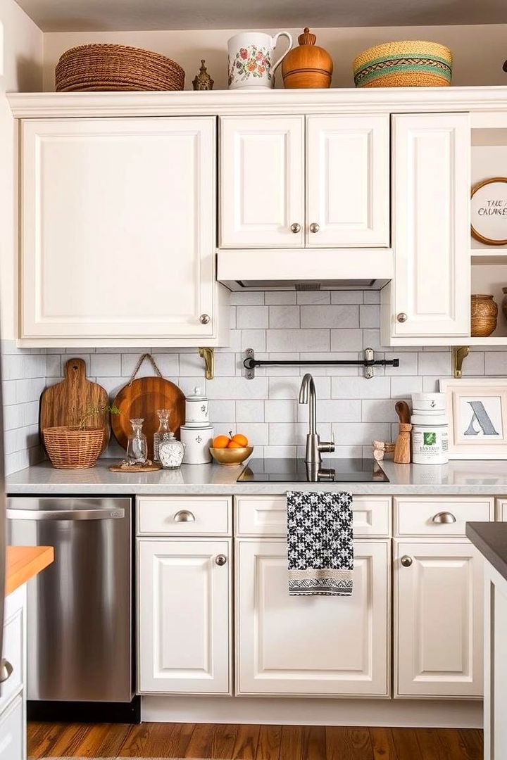 A Neutral Design Foundation - 22 Off-white Kitchen Cabinets