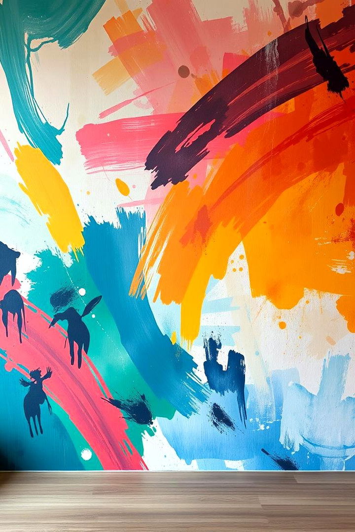 Abstract Expressionism - 22 Wall Painting Ideas of Any Room