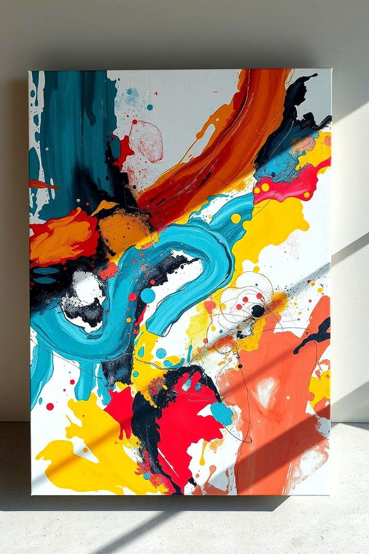 Abstract Expressionist Fusion - 22 70s Van Art Ideas
