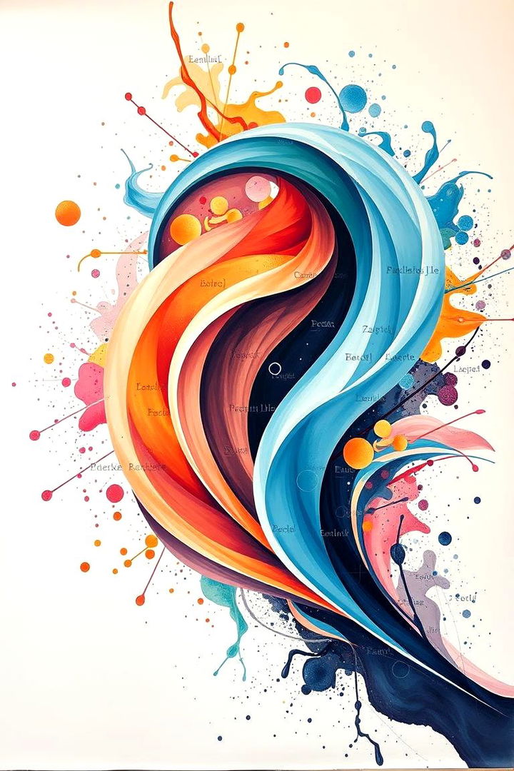 Abstract Formulas - 22 Math Mural Ideas