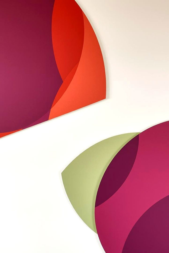 Abstract Geometric Overlays - 22 Geometric Accent Wall Ideas