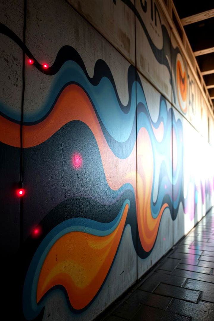 Abstract Interactive Art Murals - 22 Interactive Murals