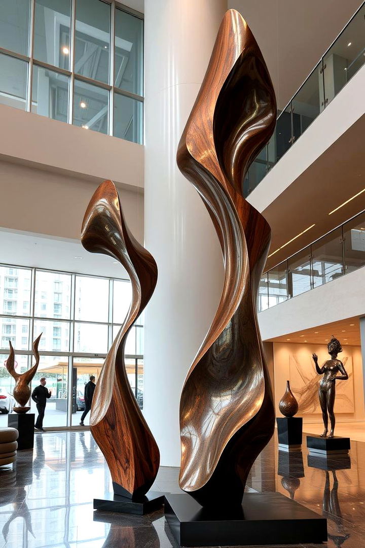 Abstract Sculptures - 22 Grunge Aesthetic Room Decor Ideas