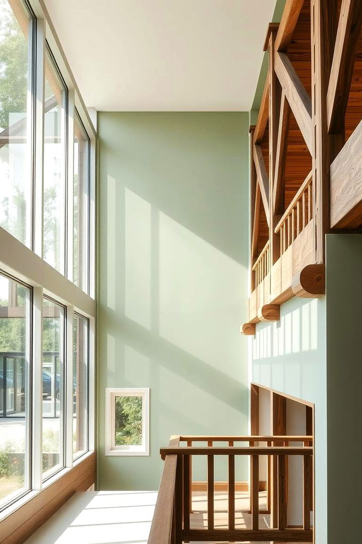 Abundant Natural Lighting - 22 Rustic Sage Green Living Room Ideas