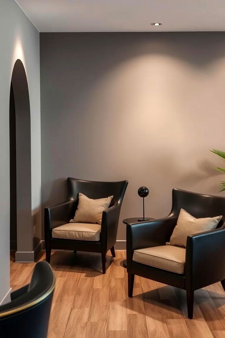 Accent Chairs that Boldly Stand Out - 22 Black and Beige Bedroom Design Ideas