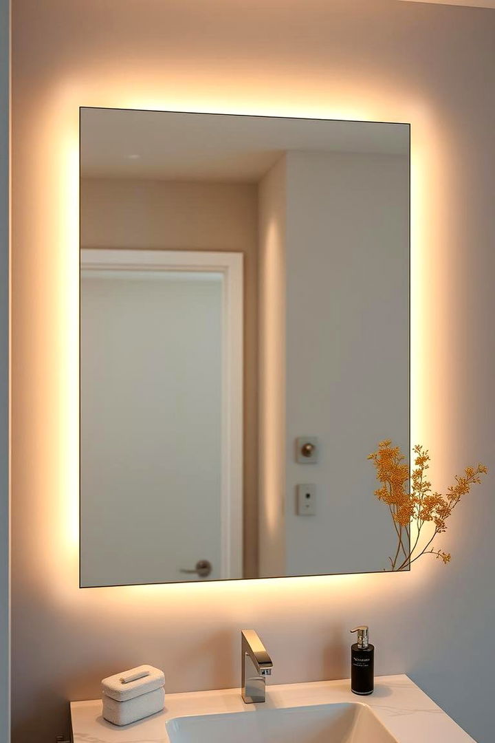 Accent Lighting Features - 22 Bathroom Mirror Ideas