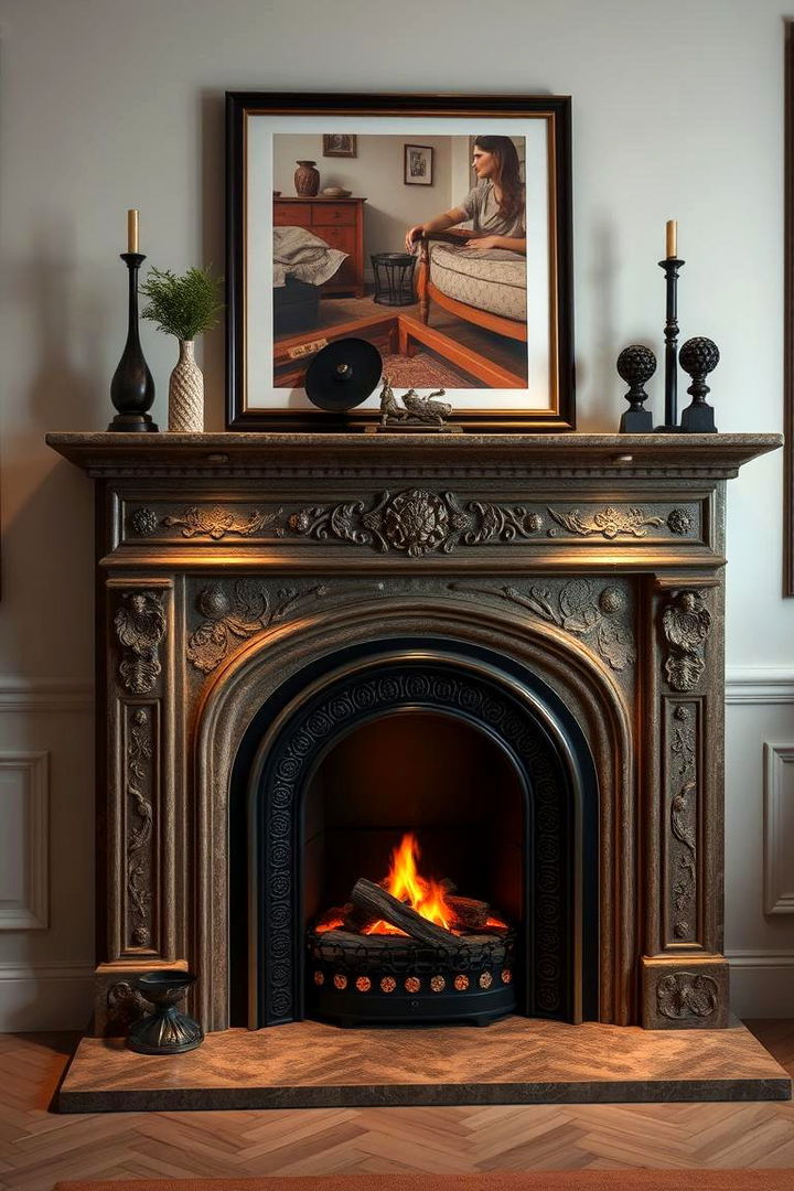 Accent Lighting Highlights - Warm Fireplace Lighting Ideas for a Cozy Ambiance