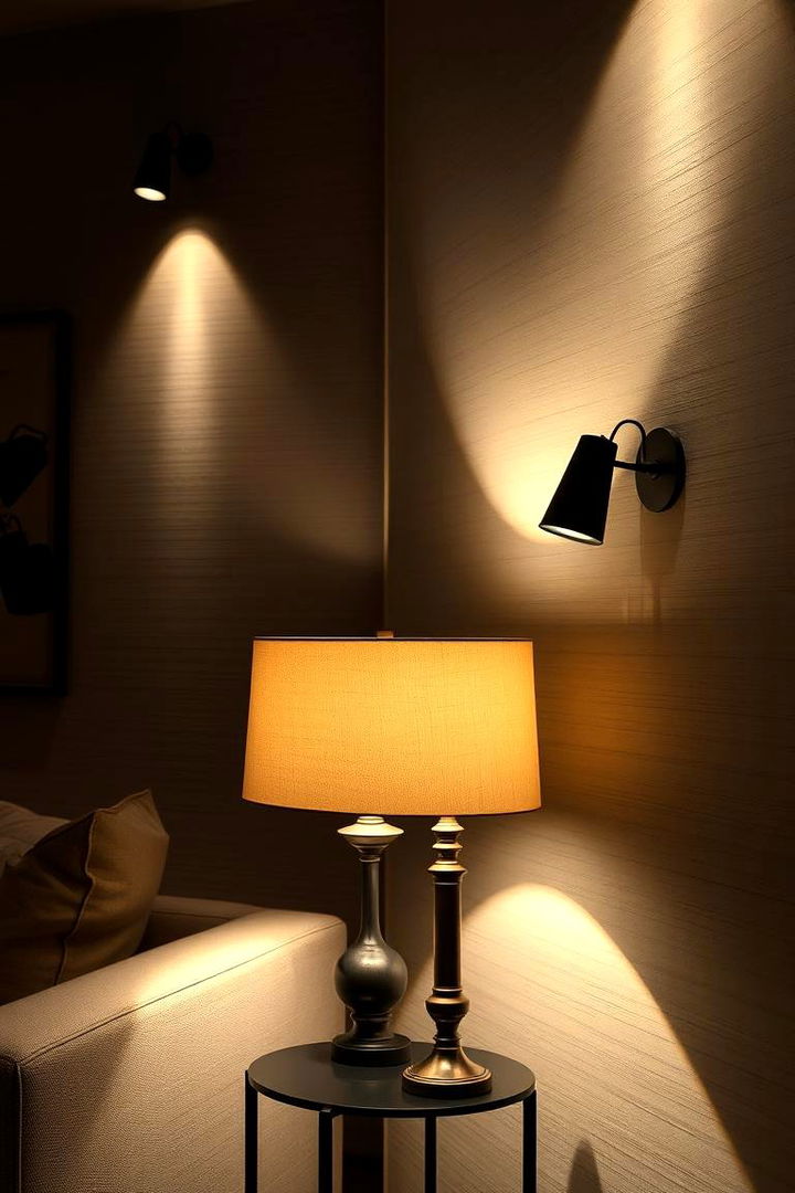 Accent Lighting Mastery - 22 Moody Living Room Ideas