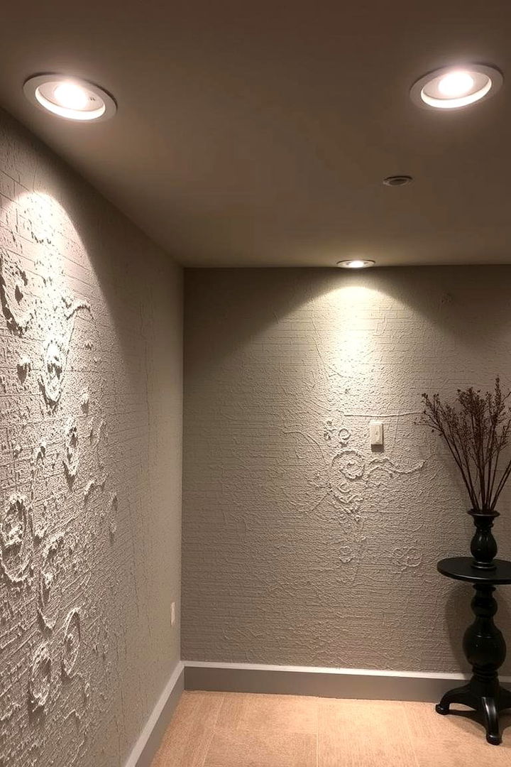 Accent Lighting Mastery - 22 basement decorating ideas