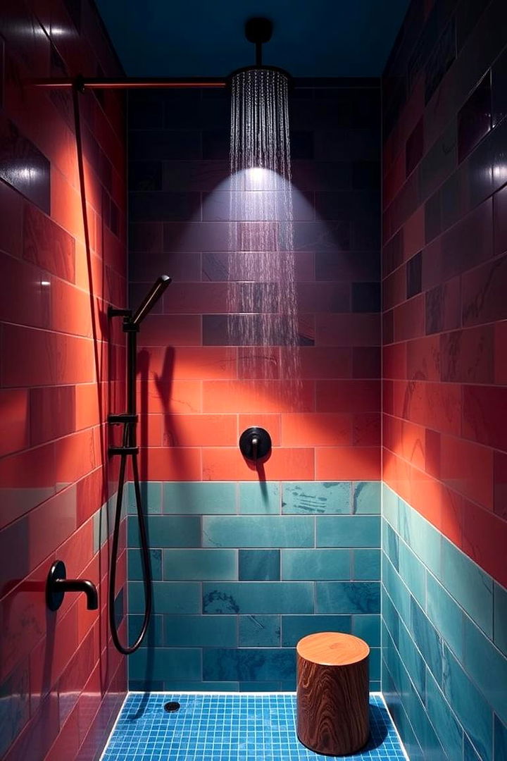 Accent Lighting for Bold Statements - 22 Shower Lighting Ideas