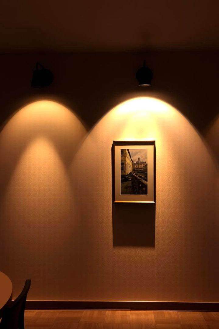 Accent Lighting to Highlight Artistic Elements - 22 Drop Ceiling Lighting Ideas