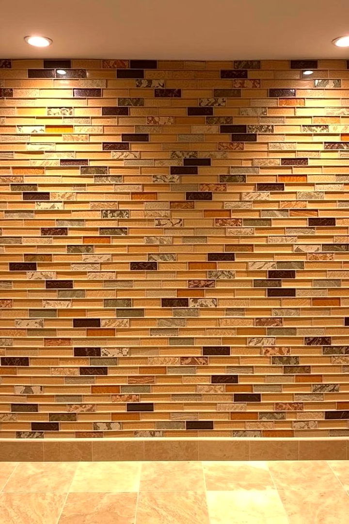 Accent Tile Walls - 22 Basement Wall Ideas