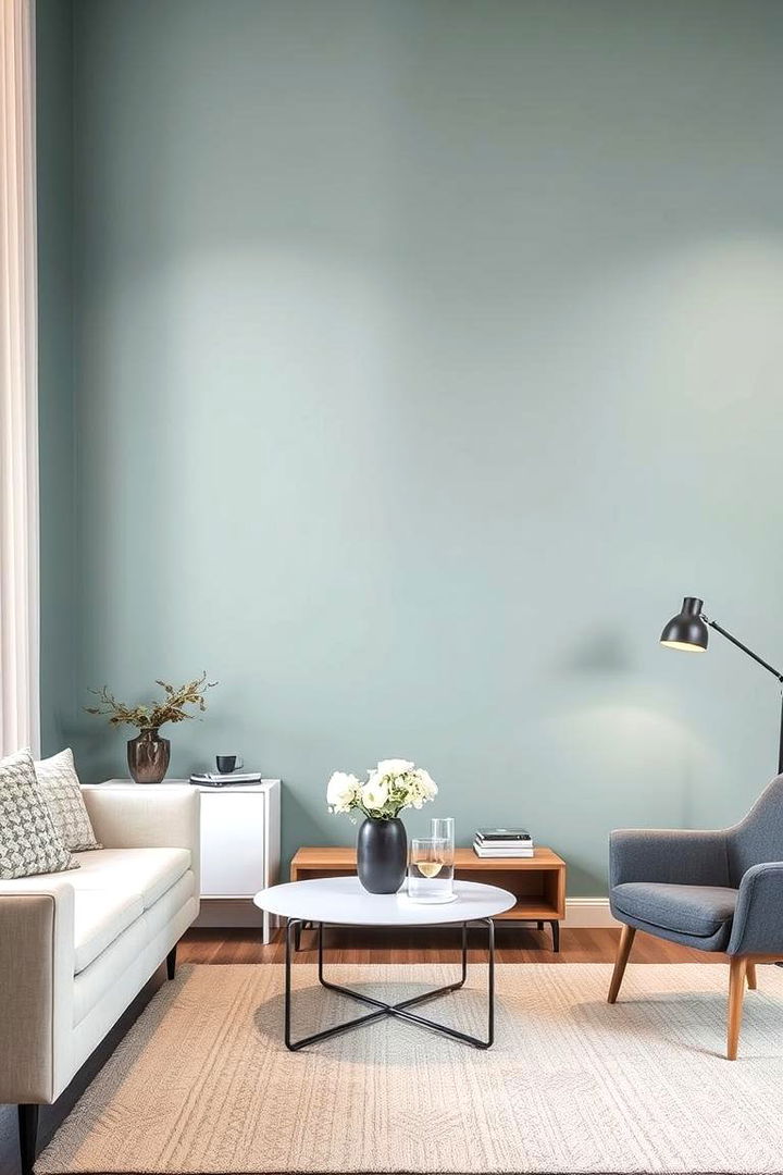 Accent Walls Brilliance - 22 Dulux Egyptian Cotton Living Room Ideas