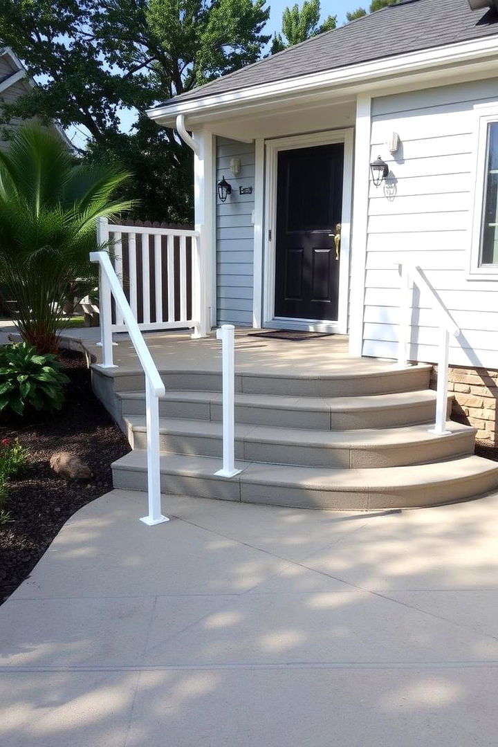 Accessible ADA Compliant Steps - 22 Patio Steps Ideas