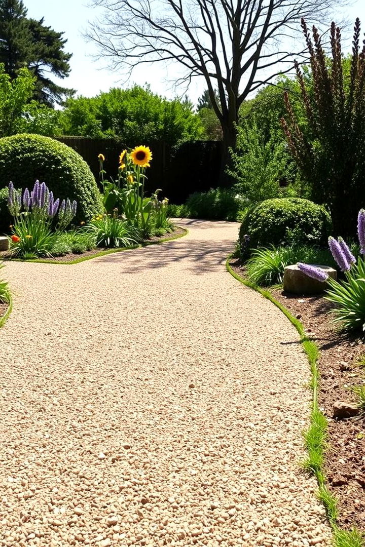Accessible Garden Path - 22 Pea Gravel Walkway Ideas
