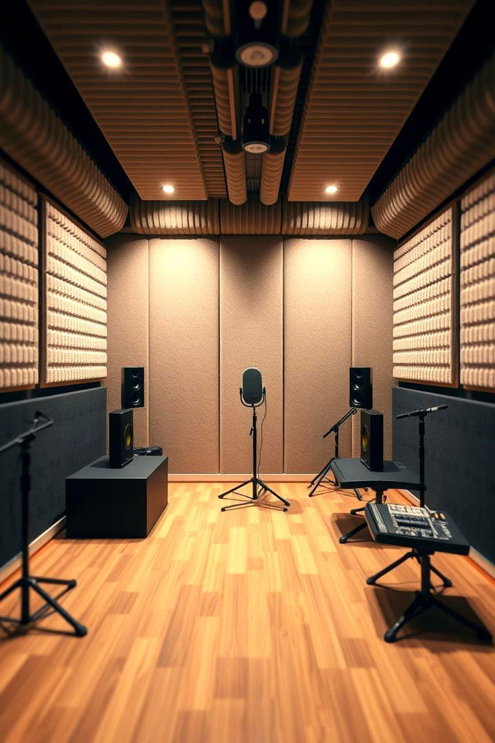Acoustic Isolation Practice Room - 22 Guitar Room Ideas