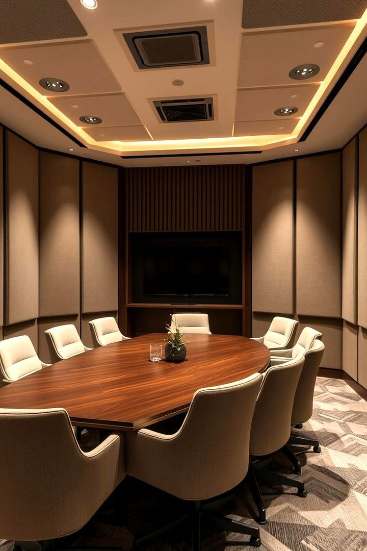 Acoustic Optimization Techniques - 22 Conference Room Design Ideas and Inspiration