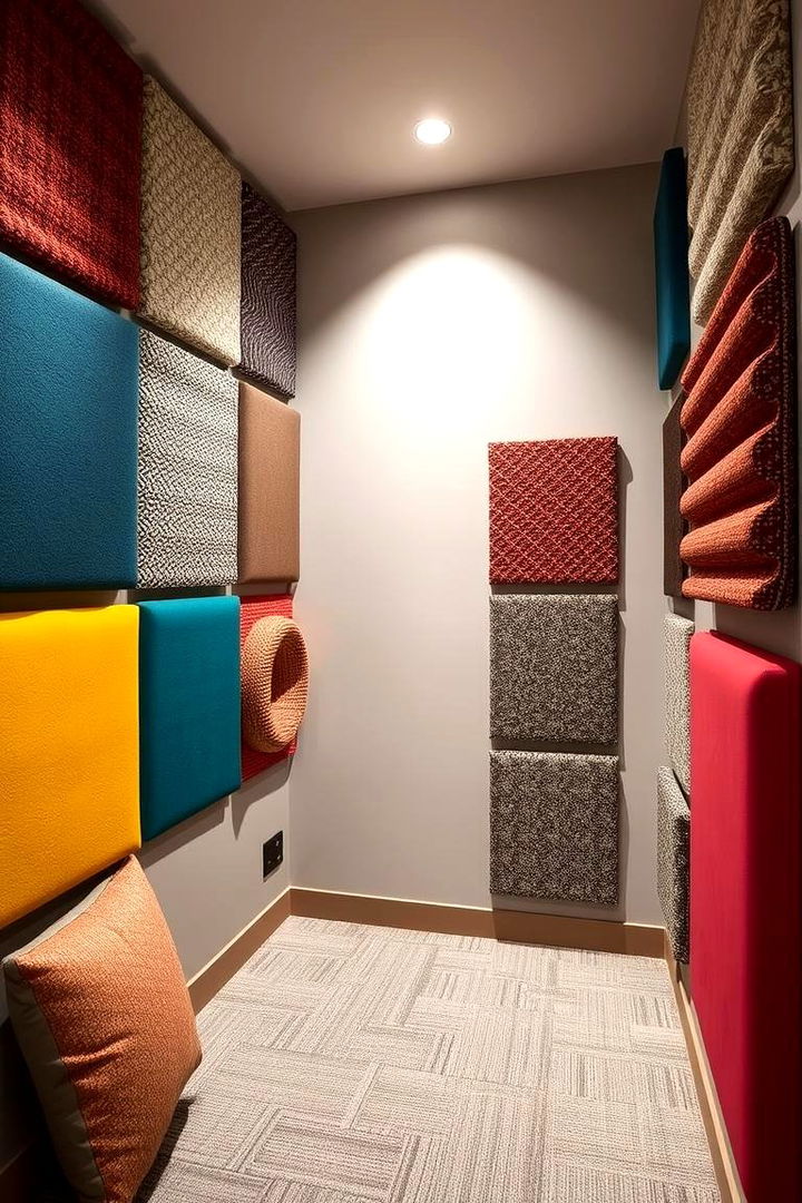 Acoustic Panels Integration - 22 Small Media Room Ideas