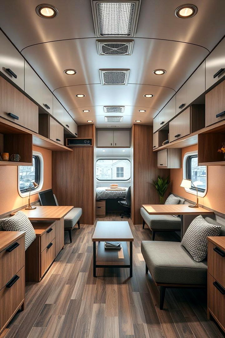 Adaptive Modular Setups - 22 One Room Cabin Interior Design Ideas