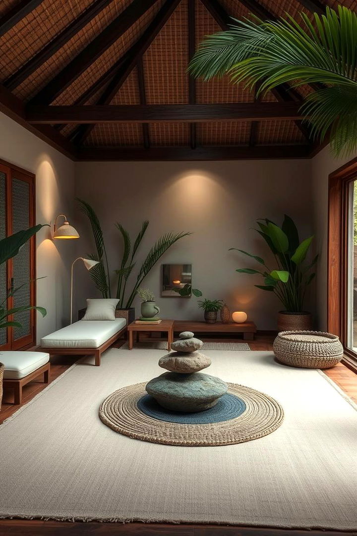Add A Zen Inspired Corner - 22 Tropical Bedroom Ideas