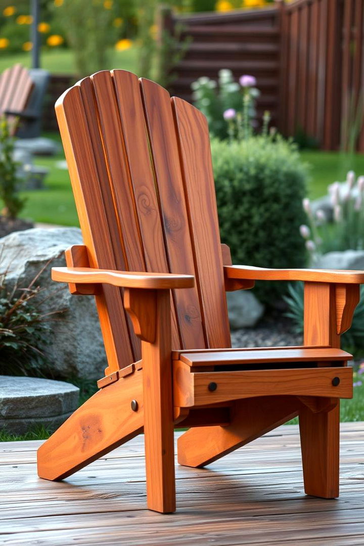 Adirondack Chair Comfort - 22 Garden Seating Ideas