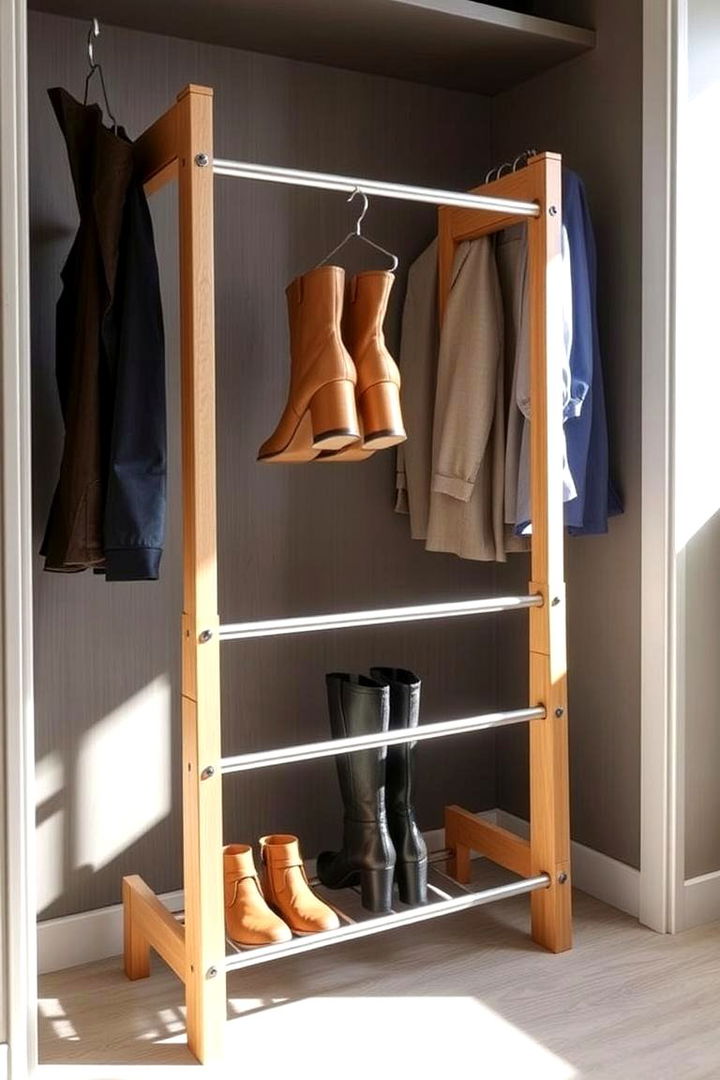 Adjustable Boot Racks - 22 Boot Storage Ideas