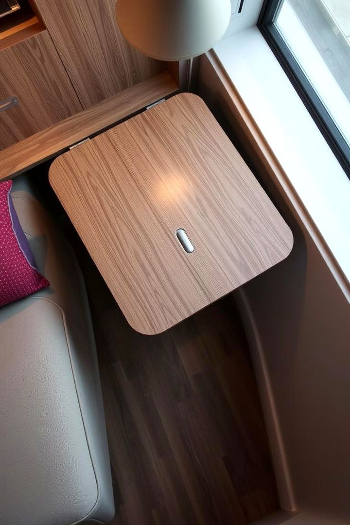 Adjustable Drop Leaf Table - 22 Small Kitchen Table Ideas