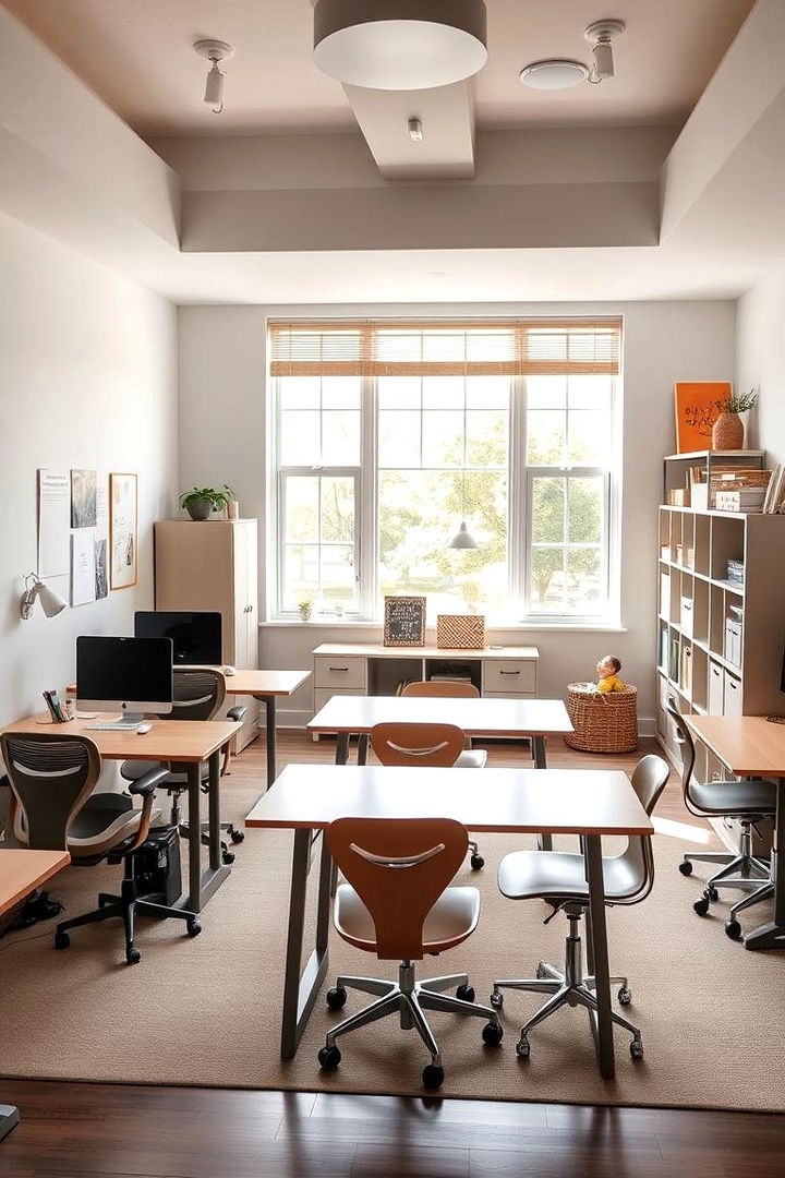 Adjustable Furniture Options - 22 Homeschool Room Ideas