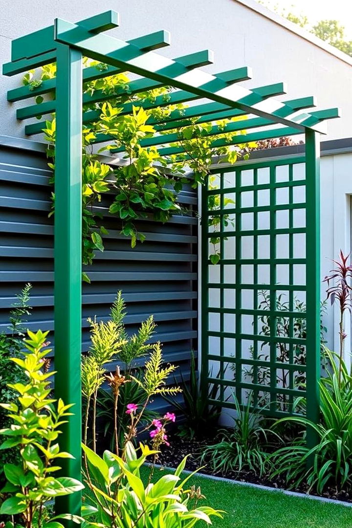 Adjustable Green Trellis - 22 Trellis Ideas