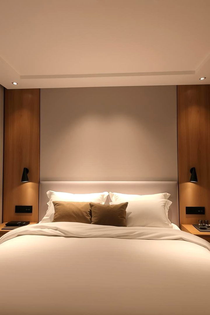 Adjustable Lighting Controls - 22 Small Bedroom Ideas
